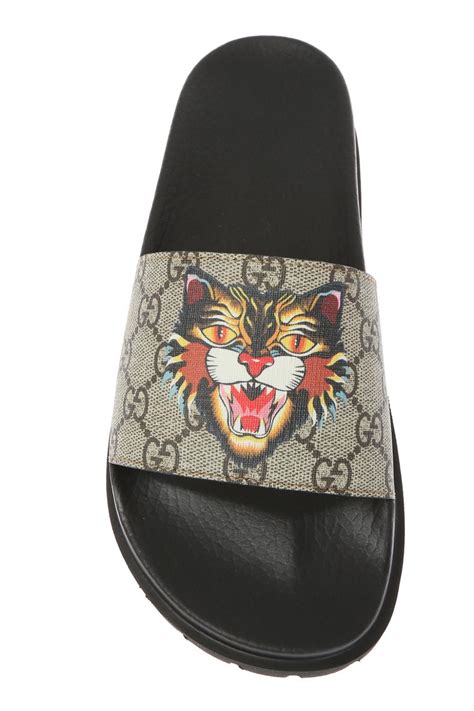 gucci sneakers con tigre|gucci tiger head slides.